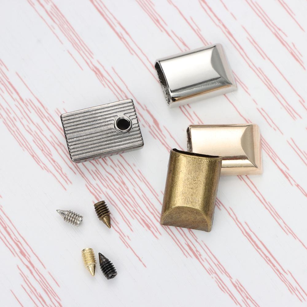 Bộ 10 Nút Kim Loại Chặn Dây Kéo DIY Cho Túi Da