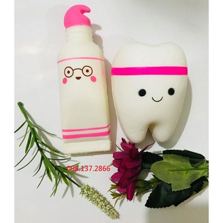 Squishy tuýp kem đánh răng