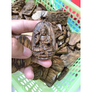 Mặt Phật Bản Mệnh Trầm Hương Chìm - Đủ tất cả các mệnh