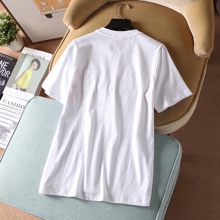 Áo Phông Fila 100% Cotton Trắng/Đen S/M/L