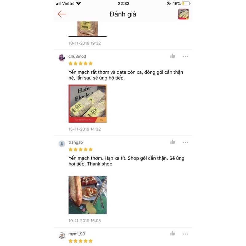 Yến mạch cán vỡ Hafer Flocken 500gr, 5 phút ăn liền