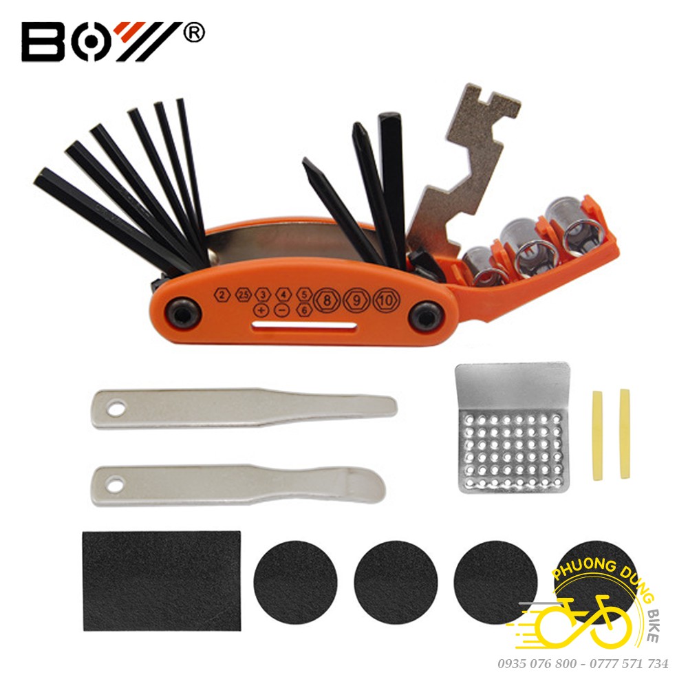 Bộ đồ nghề vá săm xe đạp BOY 8090AB