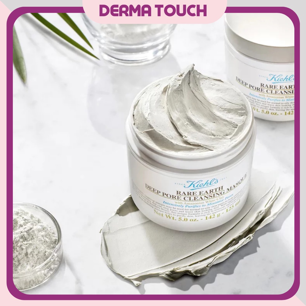 Mặt nạ đất sét Kiehl's dành cho da dầu mụn, se khít lỗ chân lông, giảm mụn-Dược mỹ phẩm chính hãng Derma Touch