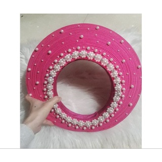 khăn xếp cô dâu điểm hạt