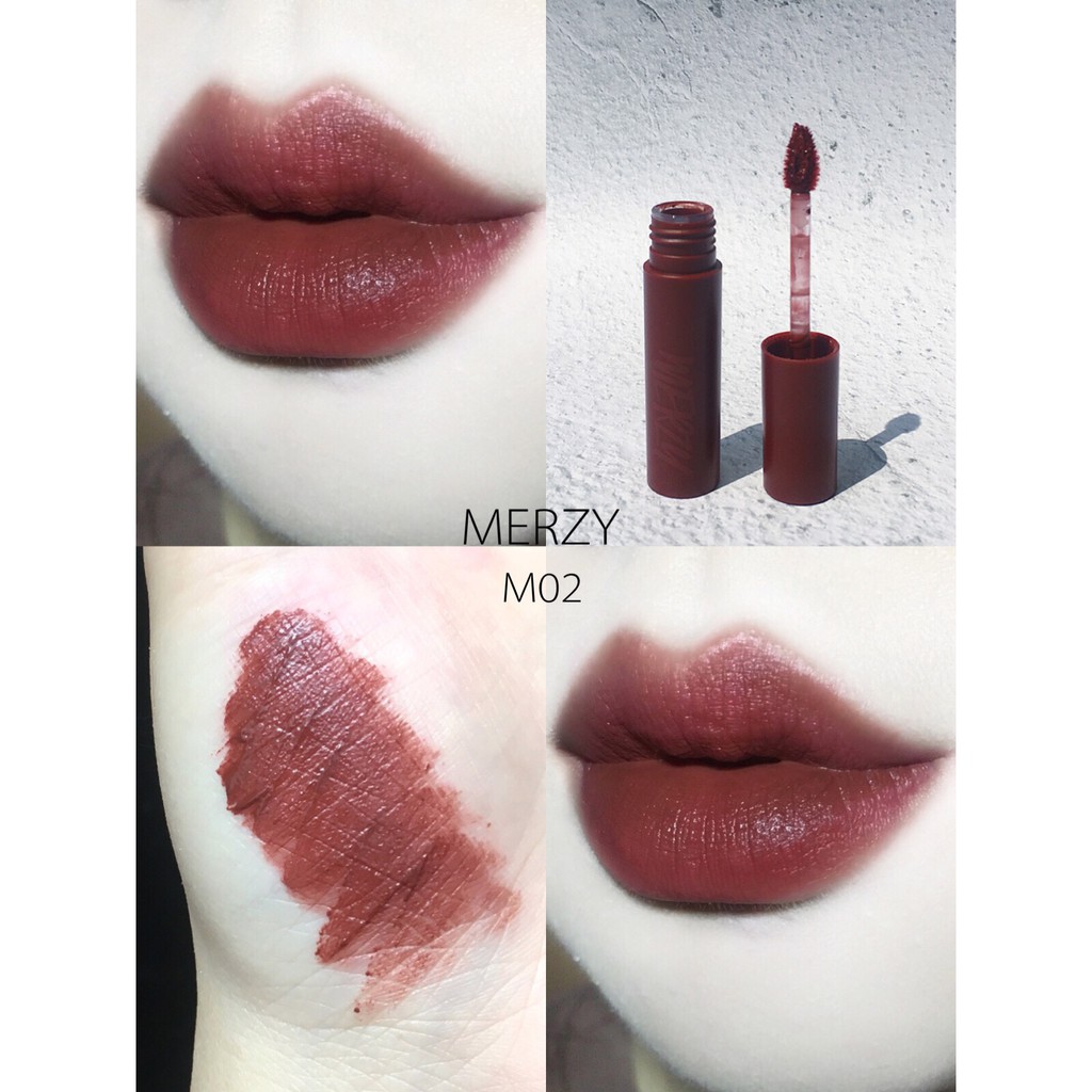 [Mã COSFS3 giảm 10% đơn 150K] Son Kem Merzy Bite The Beat Mellow Tint