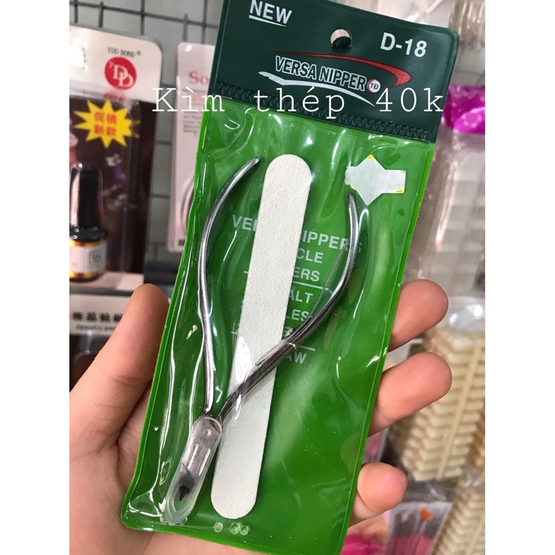 Kìm nhặt da thép mạ crom