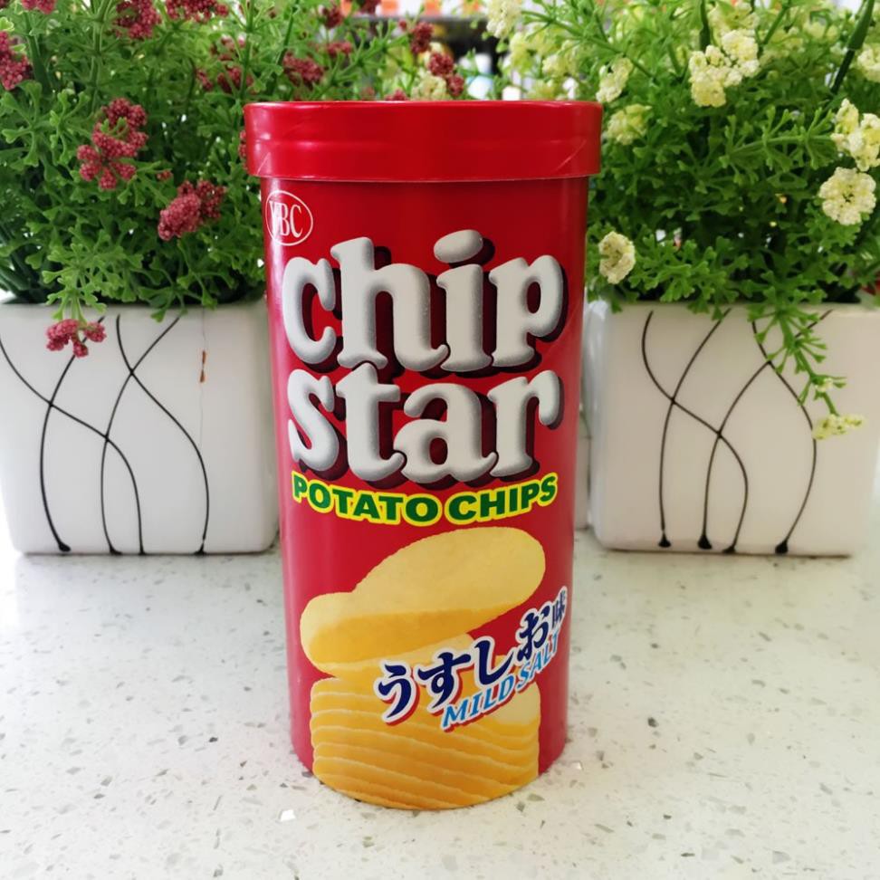 (6 vị) Bánh snack khoai tây chiên Chip Star YBC 50gr