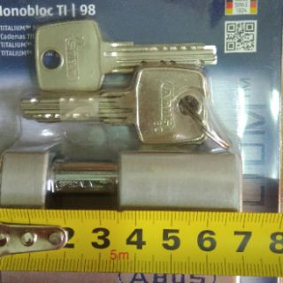 Khoá cửa ABUS MonoblocTI 98 ngang bấm