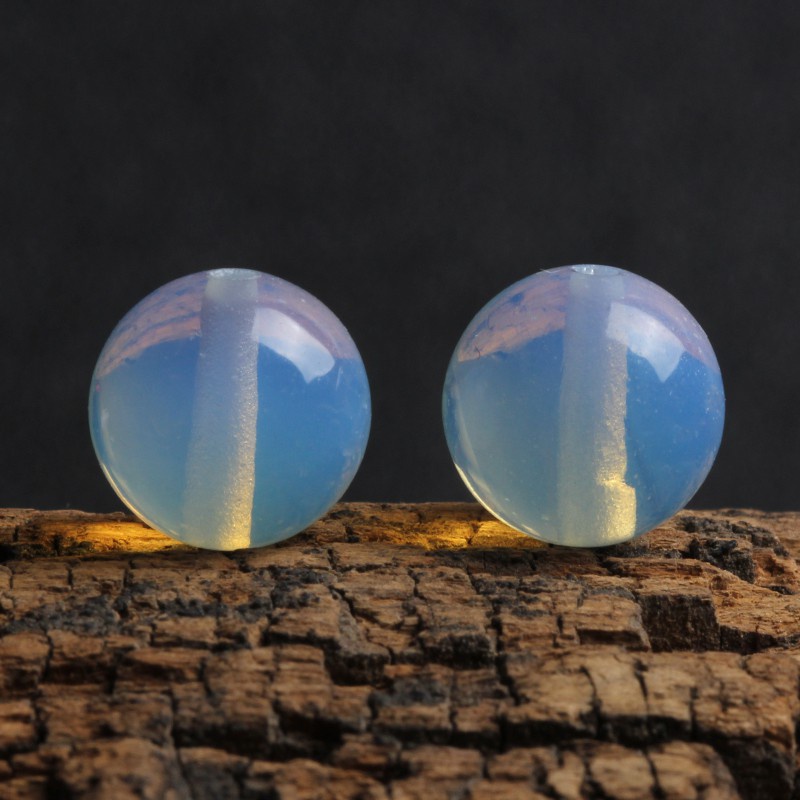 Hạt Đá Opal Trắng Tự Nhiên 4A