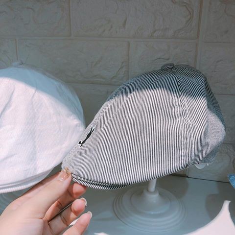 Nón bere họa tiết thỏ cho bé trai