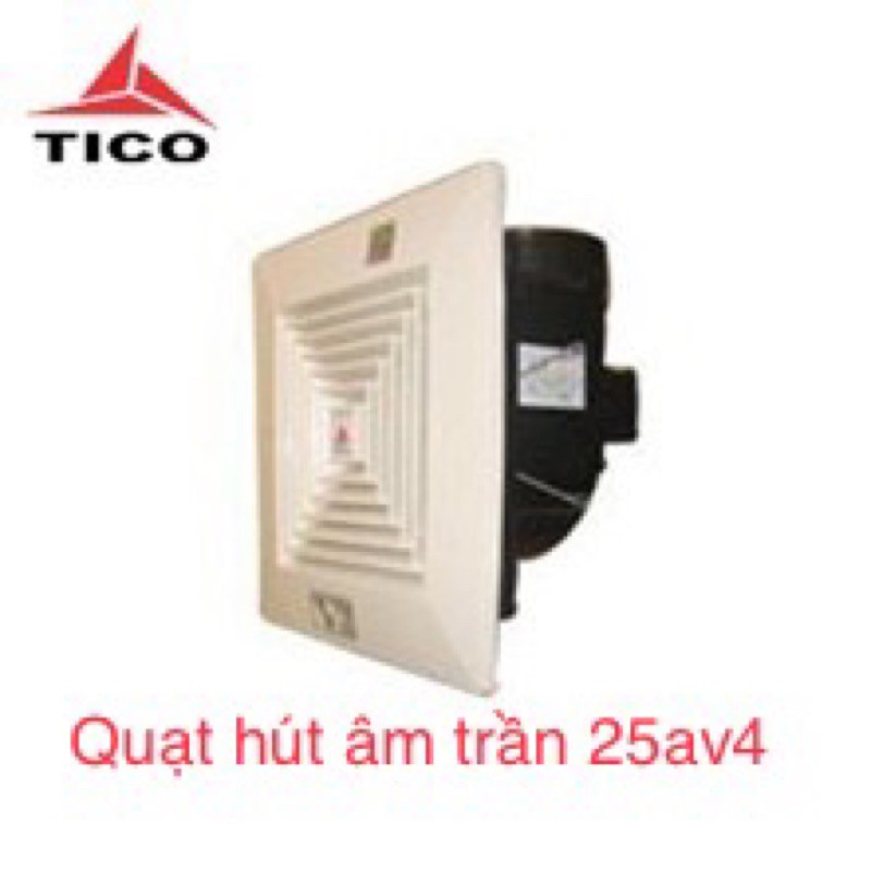 combo 4 quạt 25av4 5 ống giấy bạc d100