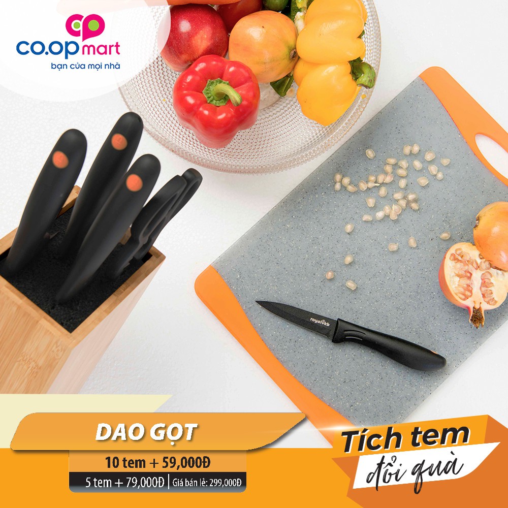 10 Tem Đổi Quà Siêu Thị CoopMart Bộ Dao Kéo Siêu Hot Năm 2020