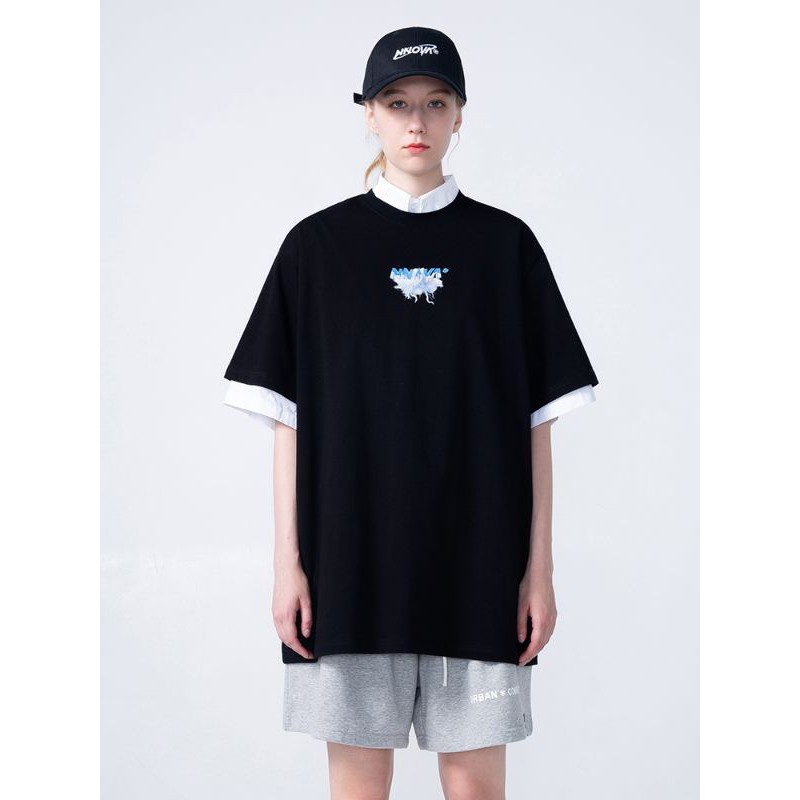 Áo thun tay lỡ nam nữ, áo phông unisex form rộng chất cotton mát mịn thấm hút mồ hôi in hình Mặt Trăng | BigBuy360 - bigbuy360.vn