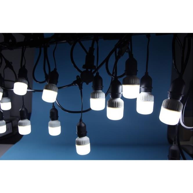 Dây đèn bóng led búp trụ 3 mét 6 bóng 5w