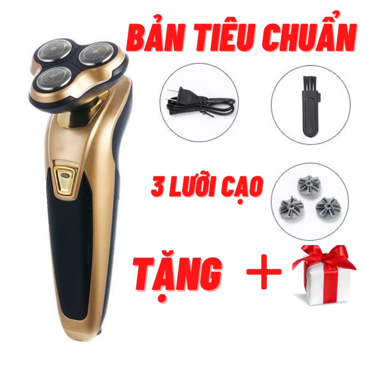 Máy cạo râu thông minh LINGKE FS3188 , máy cạo râu đa năng chống nước cao cấp 𝟎𝟏