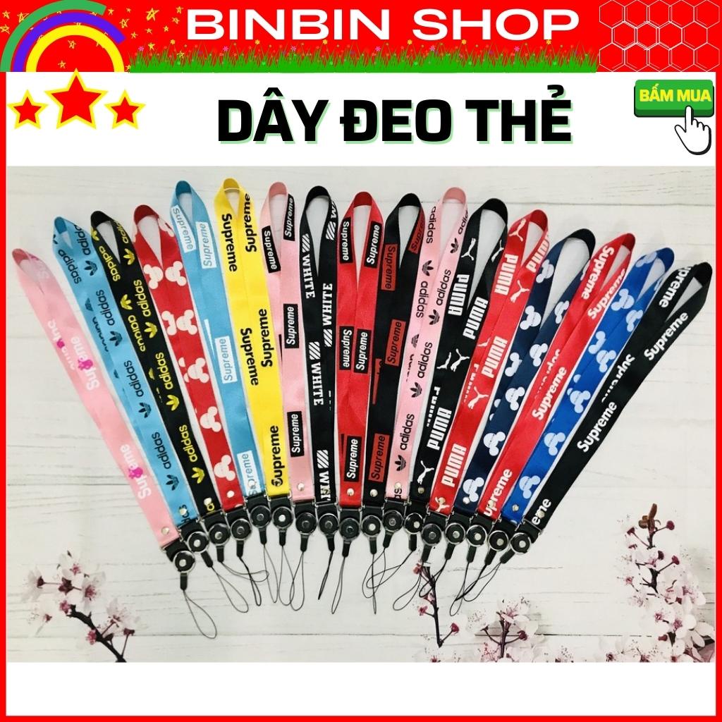 Dây đeo điện thoại, thẻ học sinh, thẻ nhân viên, móc chìa khóa cực tiện - Dây đeo thời trang,bản to, nhiều mẫu tự chọn