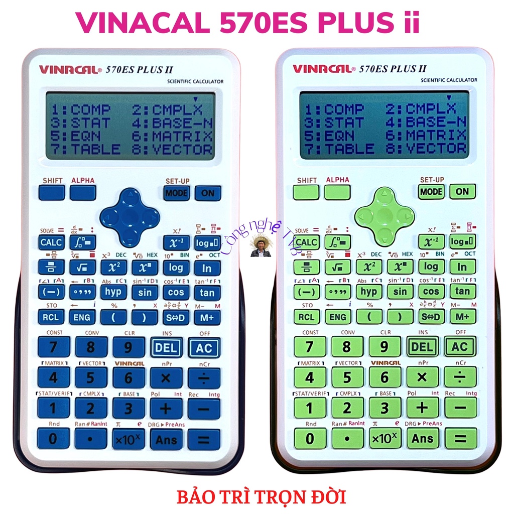 Máy tính Vinacal 570ES Plus II chính hãng