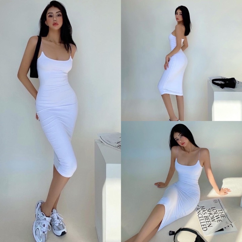 Order 15 ngày- Đầm hai dây body #916