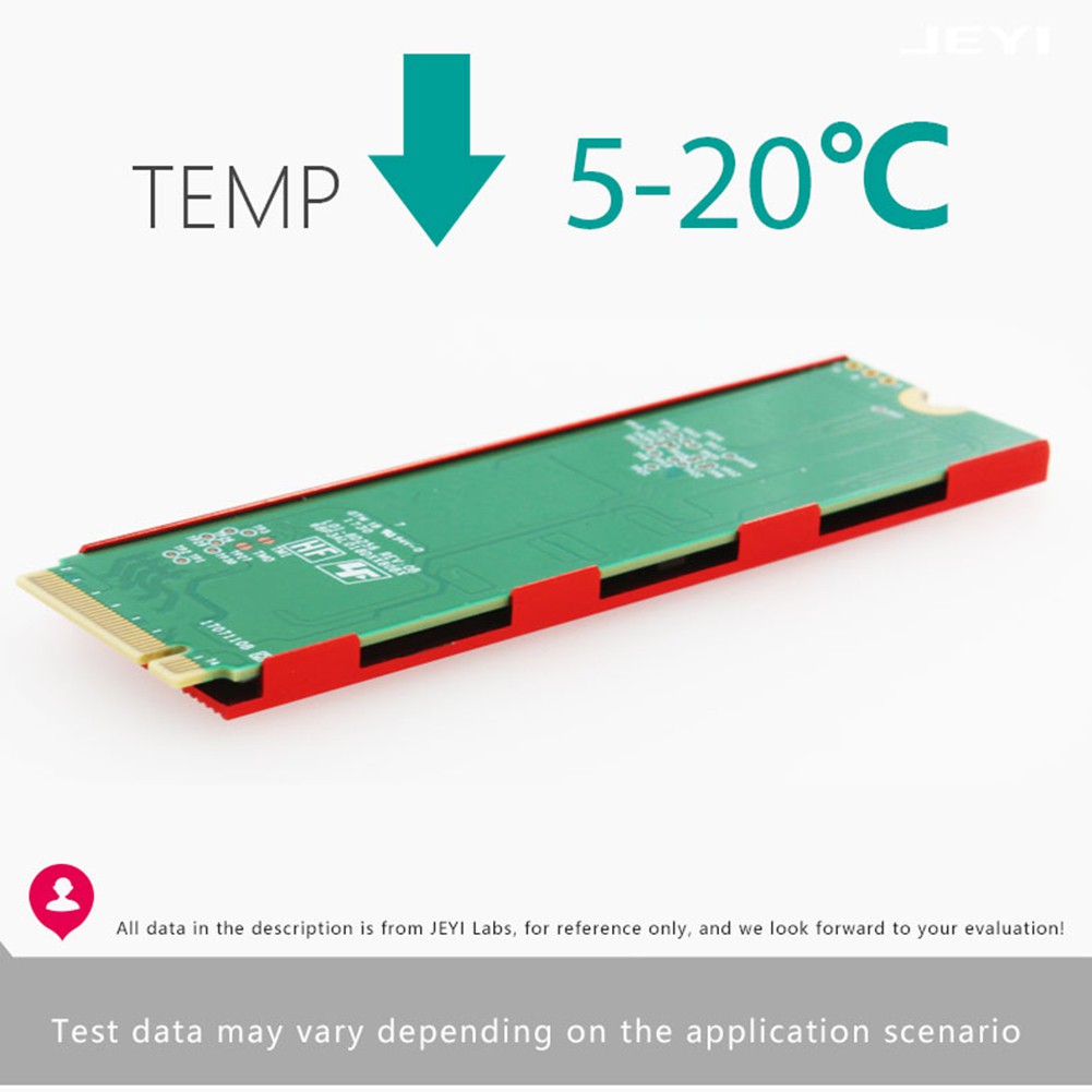 Bộ Tản Nhiệt Ssd Bằng Hợp Kim Nhôm Cho Máy Tính Nvme Ngff M.2