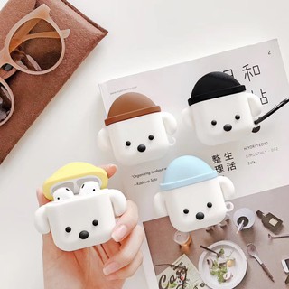 Hộp silicone đựng tai nghe Airpods hoạt hình dễ thương Airpods Soft Case Airpods Carrying Case