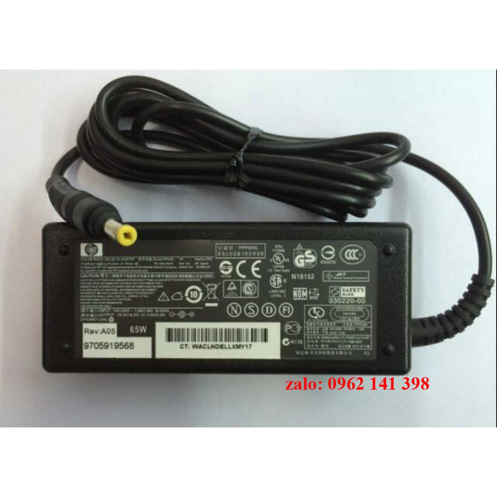 Sạc Laptop HP. Compaq 6520s 510 541 511 516 515 540