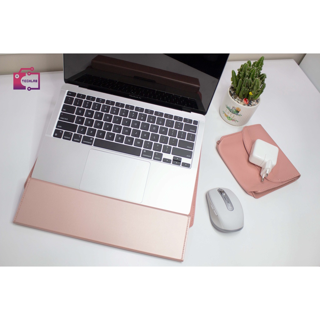 Bao da cao cấp có hút từ tính dành cho Macbook , Surface  - CHỐNG NƯỚC