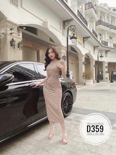 Bigsize Đầm thun D359
