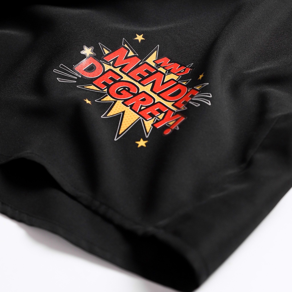 MENDE - Sport Car Collab - Áo sơ mi đen hợp tác vui vẻ với Degrey