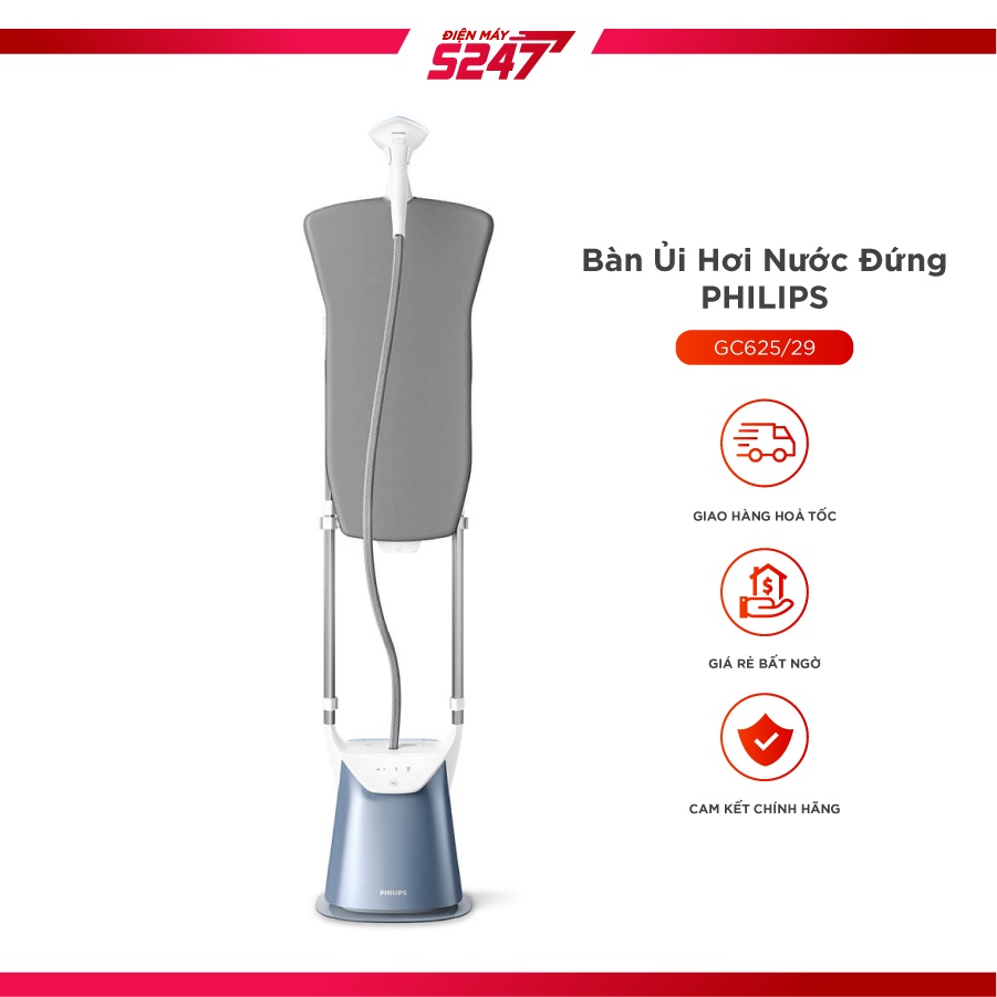 Bàn ủi hơi nước Philips GC625/29- Bảo Hành Chính Hãng