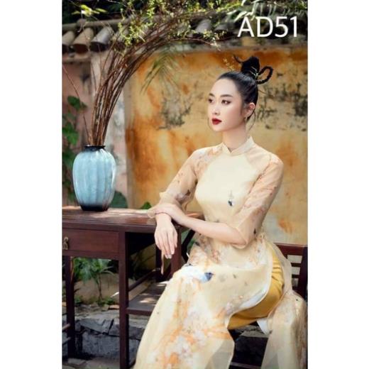 🥰 Áo dài cách tân ogana 4 tà cổ cách điệu đẹp sang chảnh hàng thiết kế chuẩn cao cấp