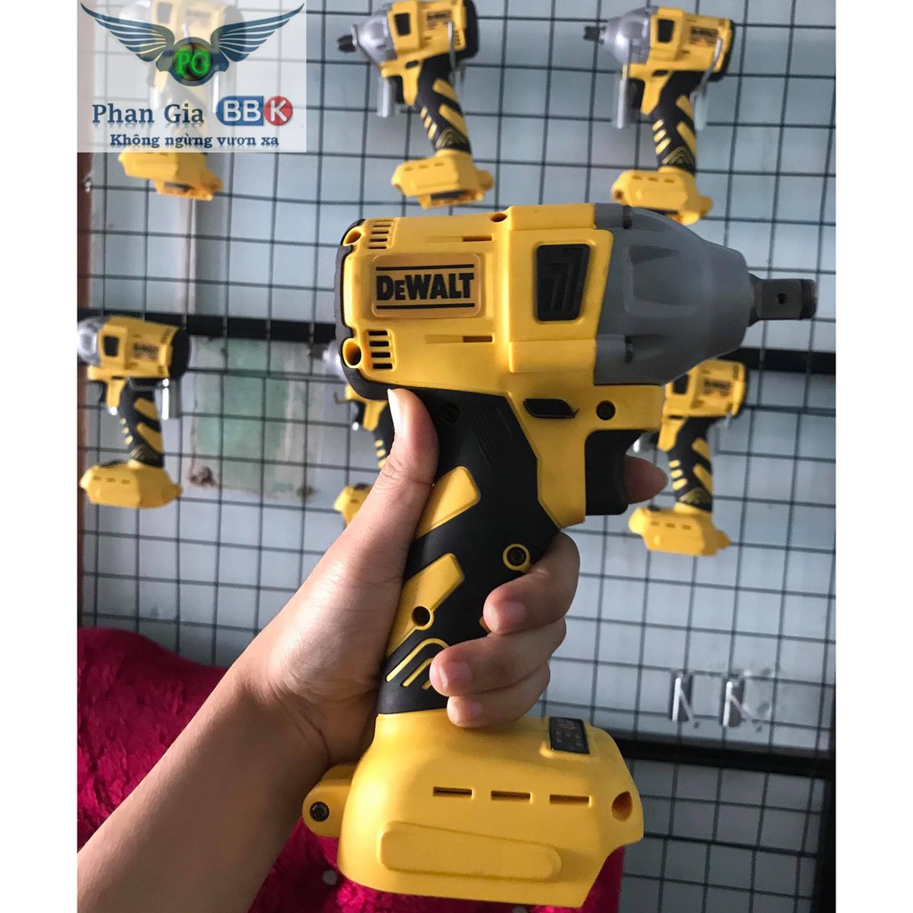 Thân máy siết bulong bắt vít DEWALT 118V  đa năng ( không pin ) - dùng chung pin với MAKITA va HITACHI