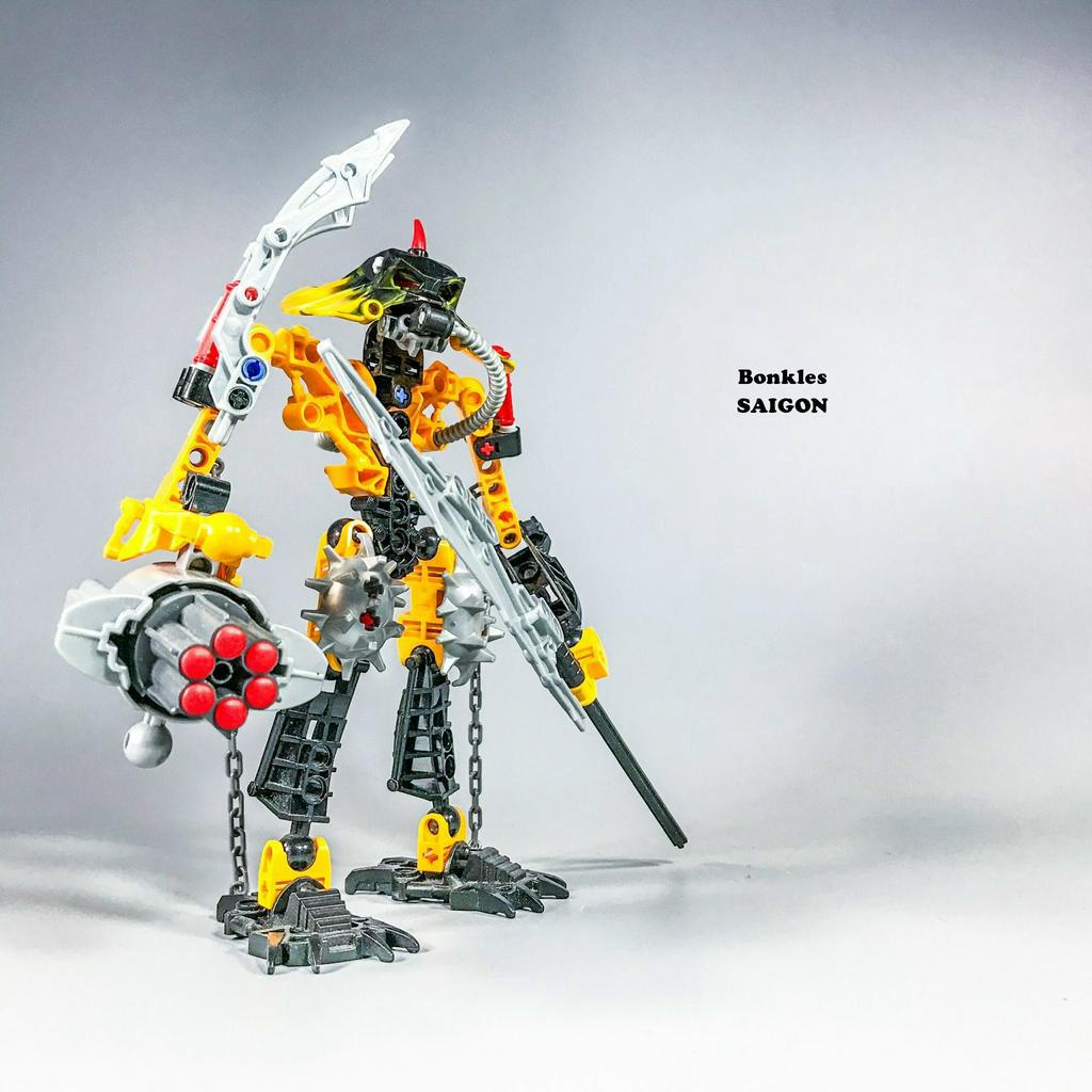 Đồ Chơi Mô Hình Vintage lắp ráp LEGO Bionicle Toa Mahri 8912 Hewkii Chính Hãng Đan Mạch
