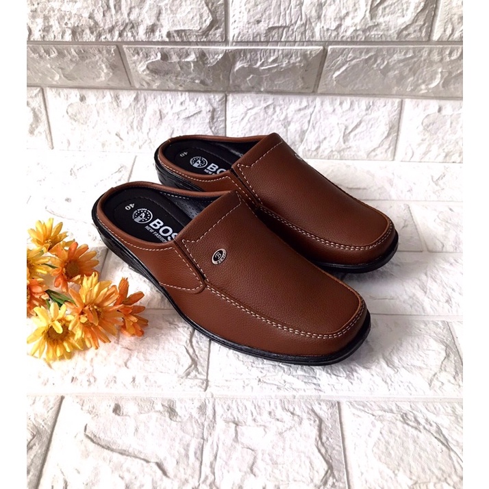 Giày không gót nam da mềm..phom chuẩn đẹp..mang êm chân..mã SP14..màu vàng bò..đế khâu sẵn rất chắc chắn