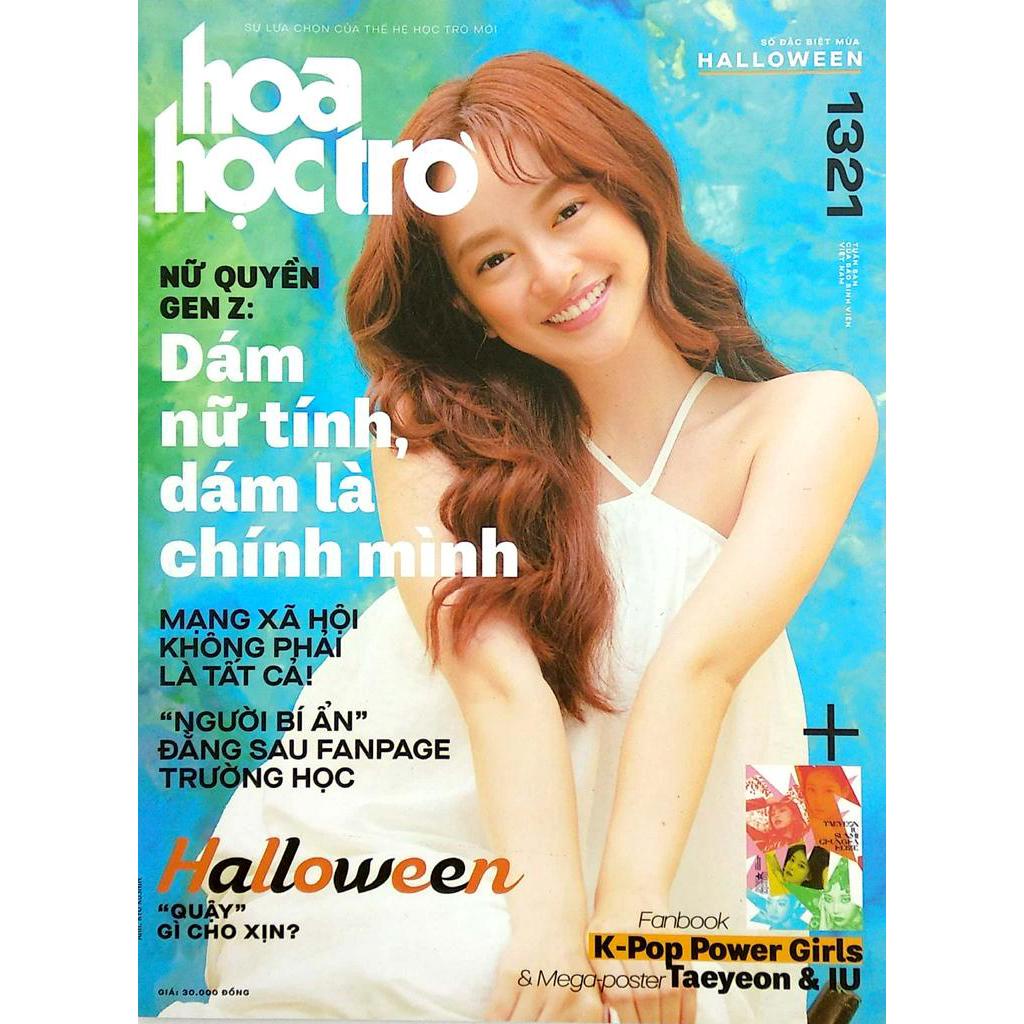 Sách - Hoa Học Trò Số 1321 - Tặng Kèm Fanbook K-POP GIRL POWER + MegaPoster TAEYEON & IU