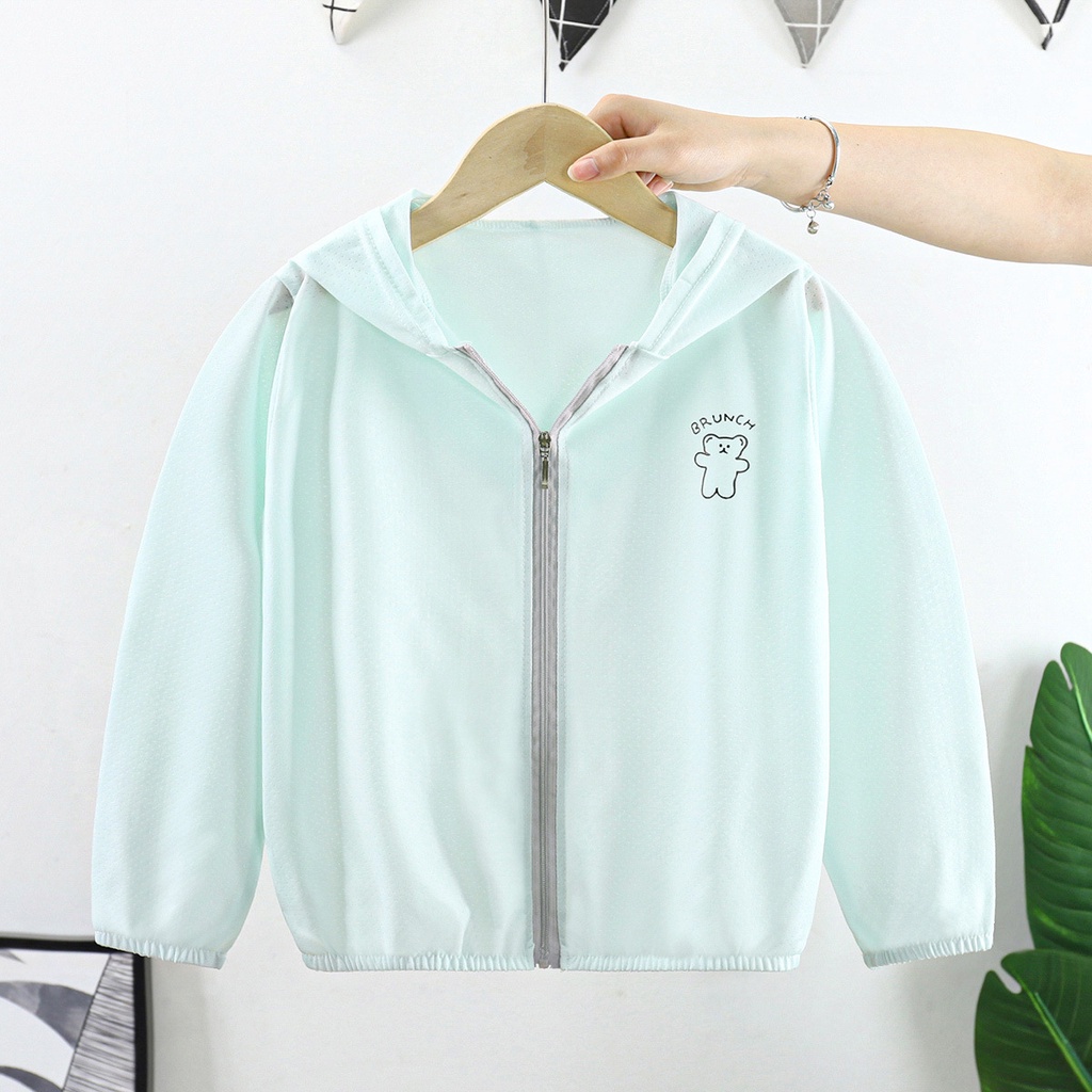 Áo Khoác Chống Nắng Thoáng Khí Dễ Thương Cho Bé