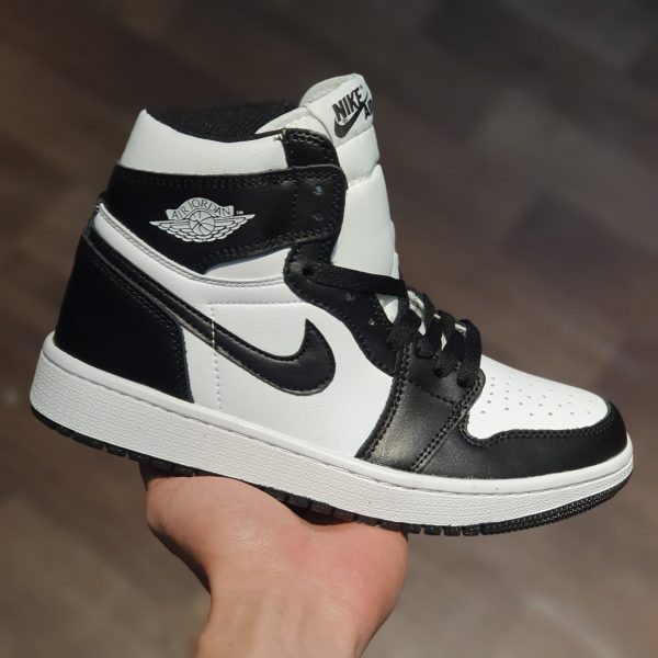 Giày Thể Thao Jordan 1 Cao Cổ Đen Trắng, Giày sneaker JORDAN PANDA Nam Nữ Hot Trend FULL BOX BILL