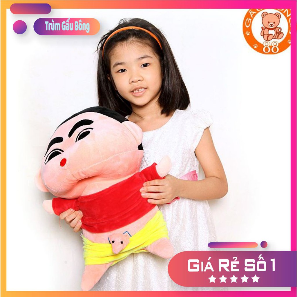 Gấu bông cu shin cao cấp size lớn 55cm - Riostore