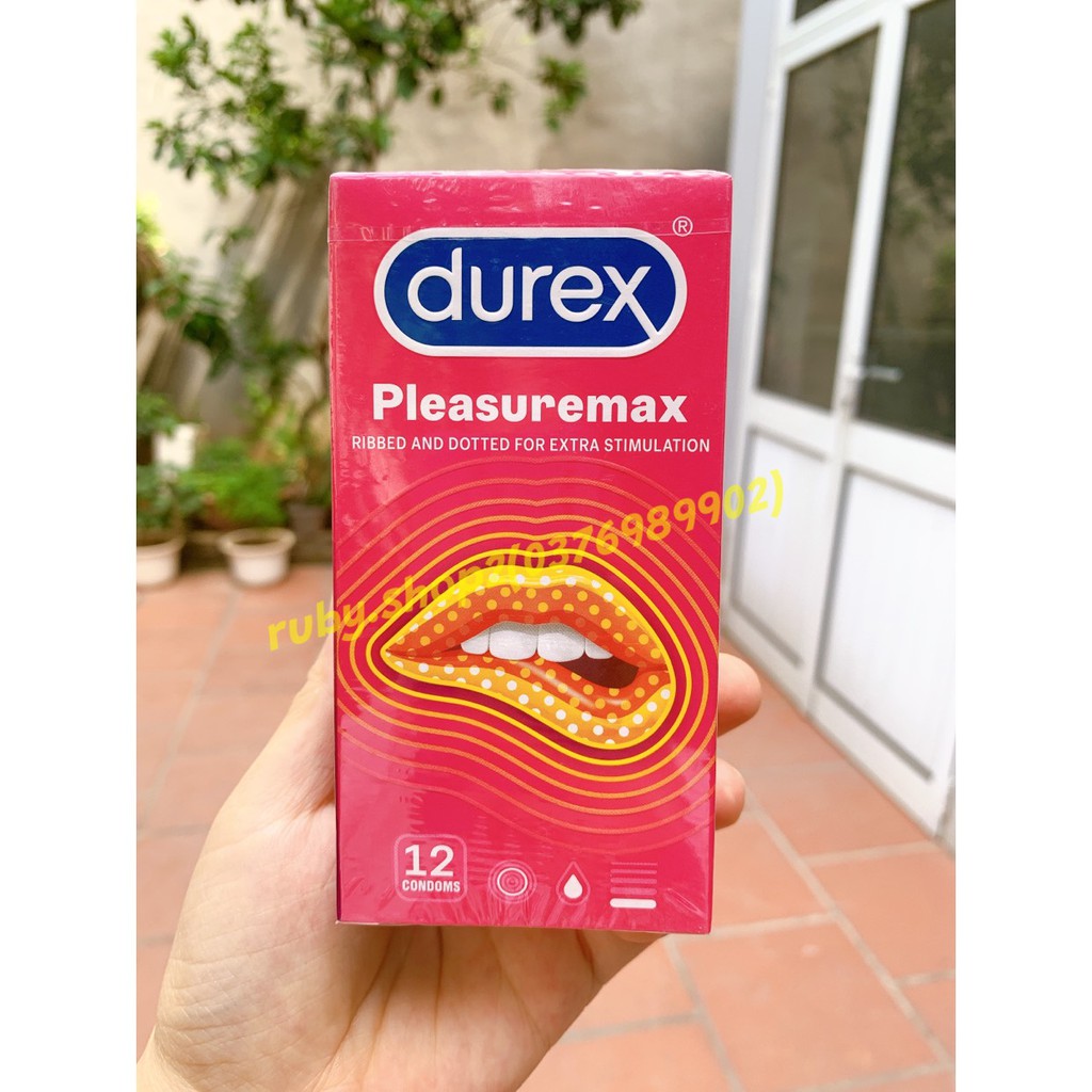 [Hàng Chuẩn chính hãng] Bao Cao Su Durex các loại 12s( 12 cái/ hộp)