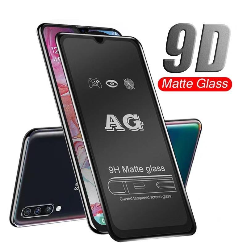 Phim mờ Oppo A74 4G Full Màn hình Kính cường lực viền đen A74