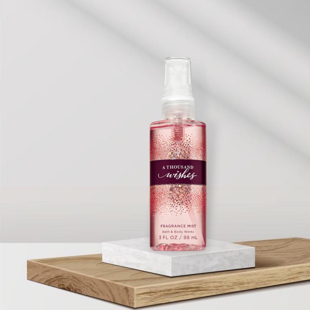 Xịt Toàn Thân Bath&Body Works A Thousand Wishes chai mini  88ml