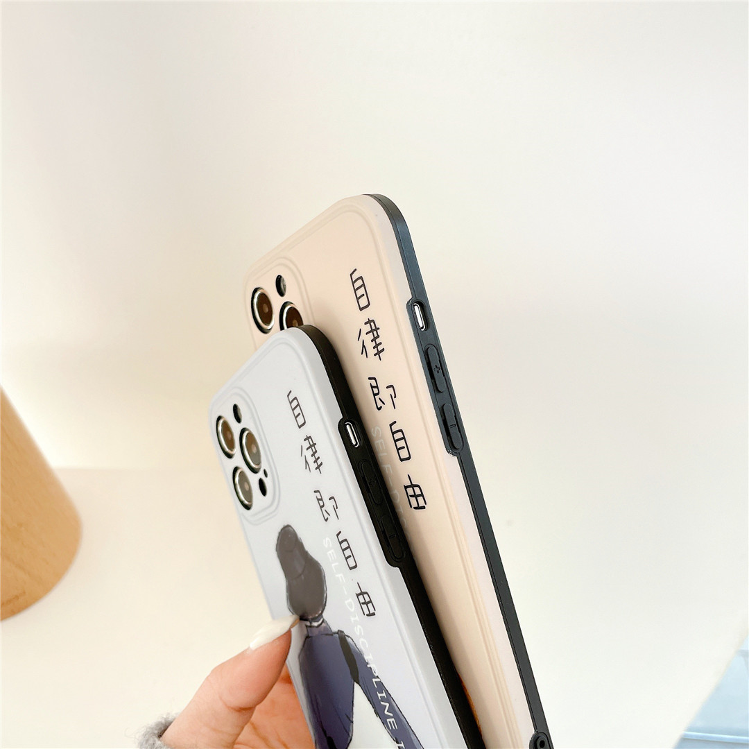 Ốp điện thoại nhựa mềm thời trang cặp đôi cho Iphone12 mini 11 PRO MAX 7/8plus SE2020 X/XS XR XSMAX