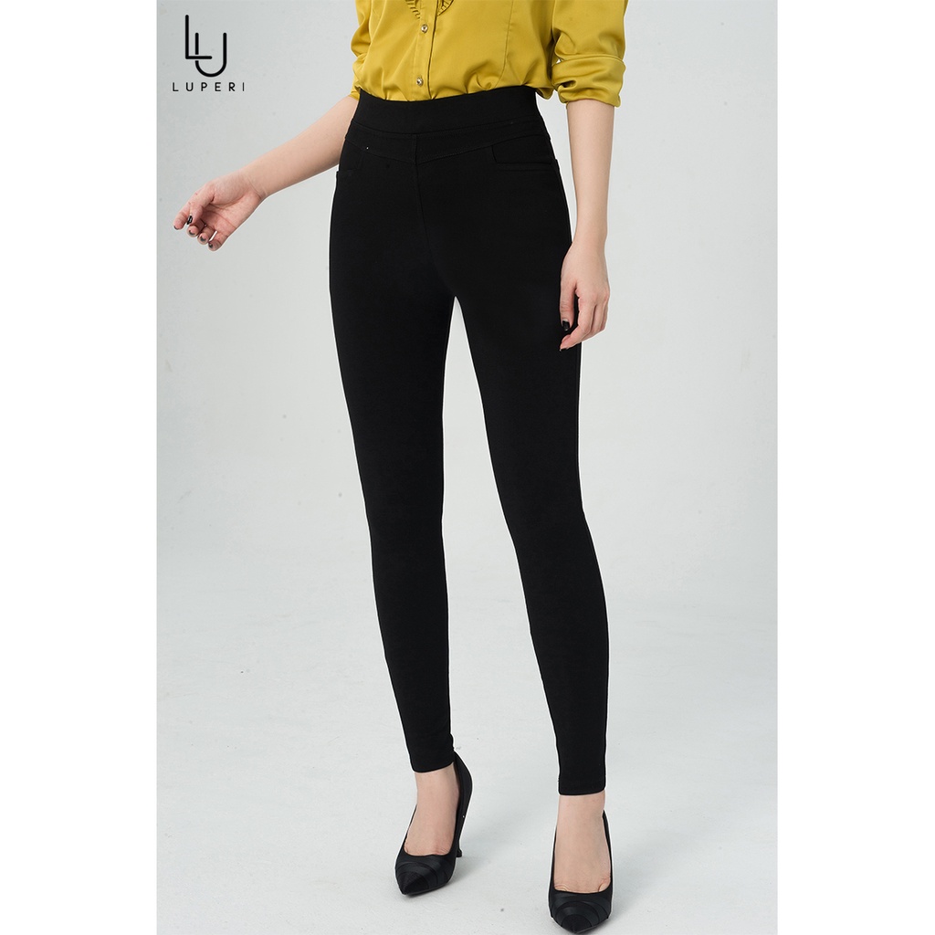 Quần Legging Nữ Cao Cấp LUPERI LP516 Siêu Co Giãn Nâng Mông Bền Màu