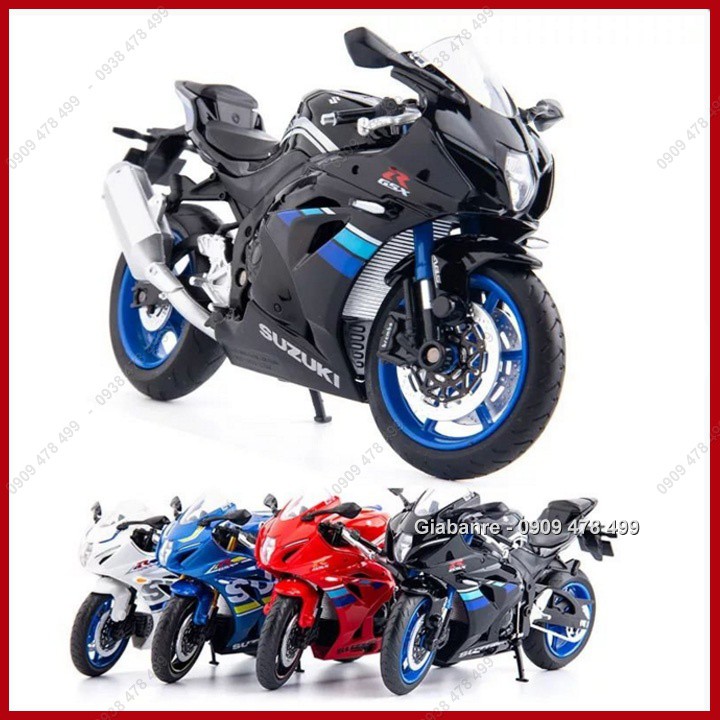 Mô Hình Xe Môtô Suzuki GSX R1000 Tỉ Lệ 1:12  - Caipo - 8726