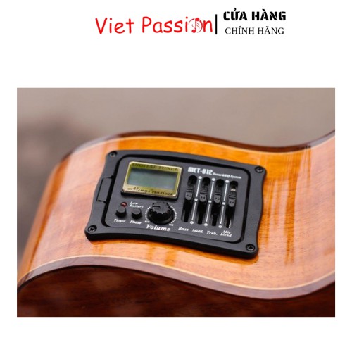 EQ đàn guitar MET-B12 chính hãng kích ra loa cao cấp chất lượng Viet Passion