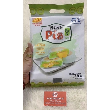 BÁNH PÍA KIM SA TRỨNG MUỐI TÂN HUÊ VIÊN DATE MỚI NHẤT