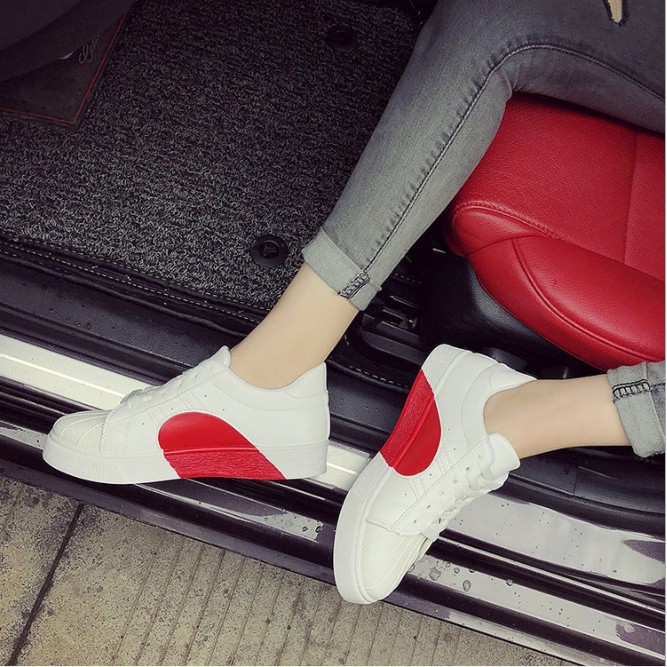 Giày sneakers thể thao nữ in hình trái tim siêu hót Xả kho (Full BOX) | BigBuy360 - bigbuy360.vn