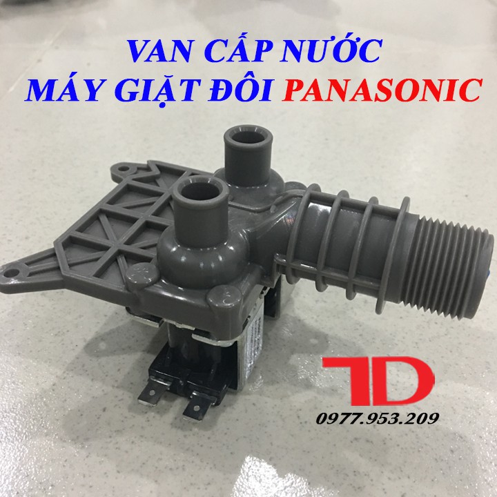 Van cấp nước máy giặt đôi PANASONIC cổ dài 2 chân