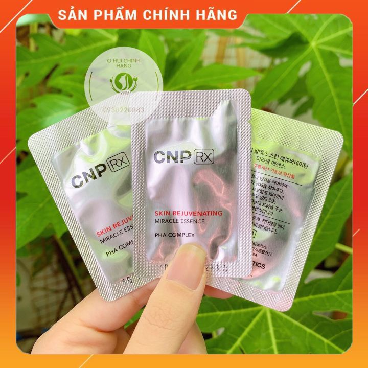 1 Gói Tinh chất truyền trắng mờ nám CNP Skin Rejuvenating Miracle Essence