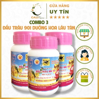 [Combo 3] Phân bón đầu trâu 901 - dùng cho hoa lan và cây kiểng 100g