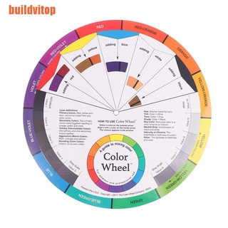 Bảng Tròn Pha Màu Sơn Móng Tay Màu Sắc Đa Dạng
